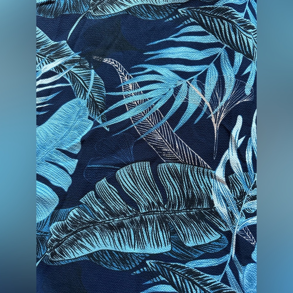 Tropical print split thigh maxi dress - Picture 2 of 7